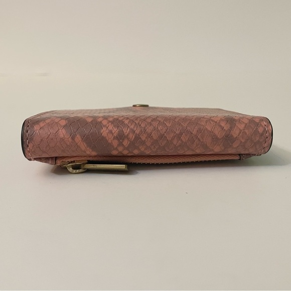 Fossil Snake Print Pattern Small Wallet - Picture 7 of 16